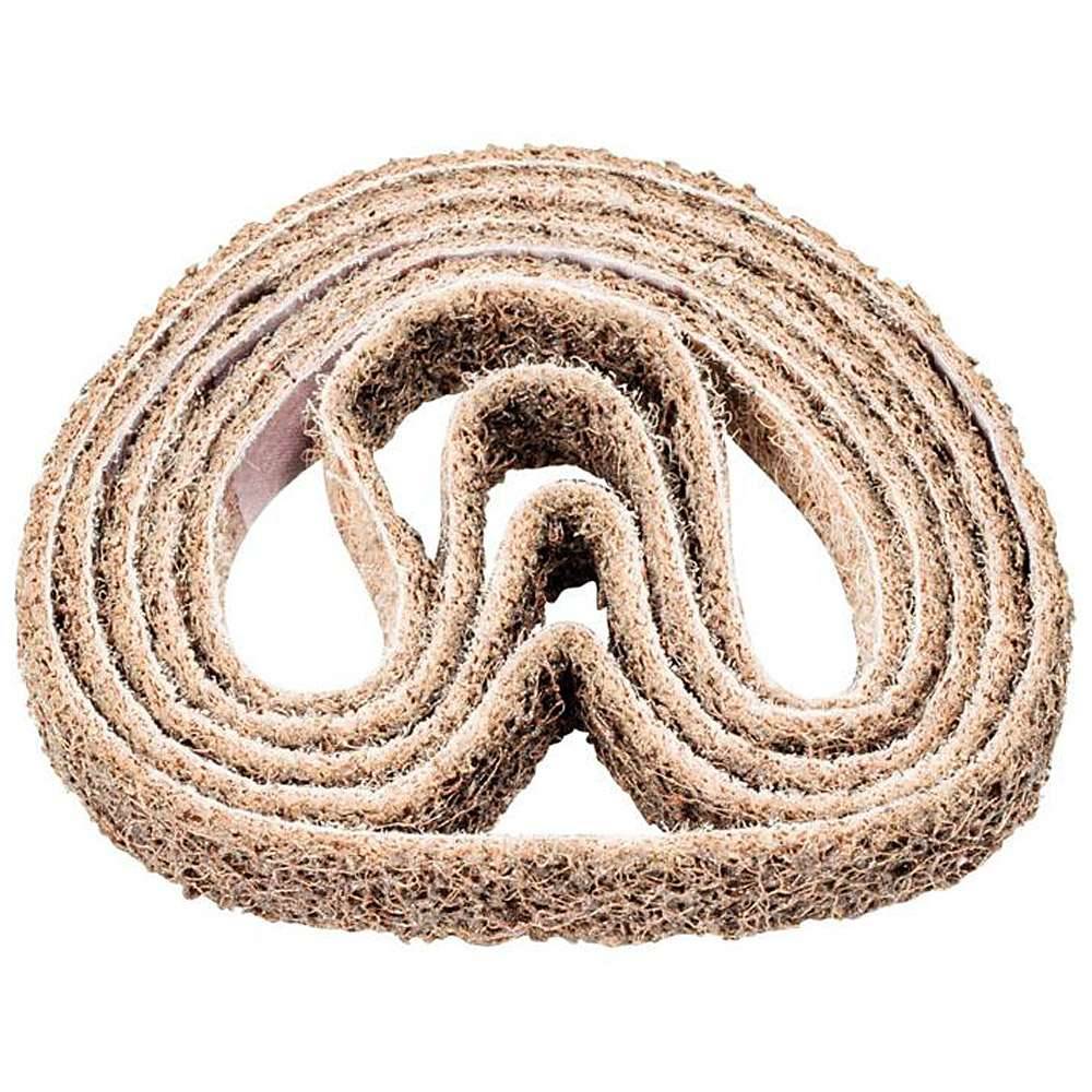 Schleifband - PFERD - Vlies - Korngröße 100 G - Bezeichnung VB 12/305 A 100 G - Maße (T x L) 12 x 305 mm - VE 10 Stk. - Preis per VE