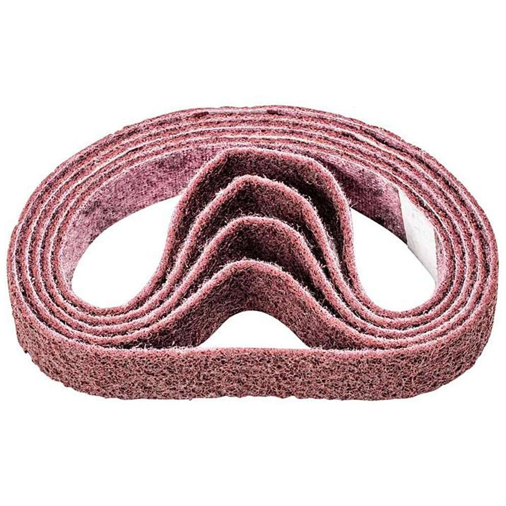 Schleifband - PFERD - Vlies - Korngröße 180 M - Bezeichnung VB 30/533 A 180 M - Maße (T x L) 30 x 533 mm - VE 5 Stk. - Preis per VE