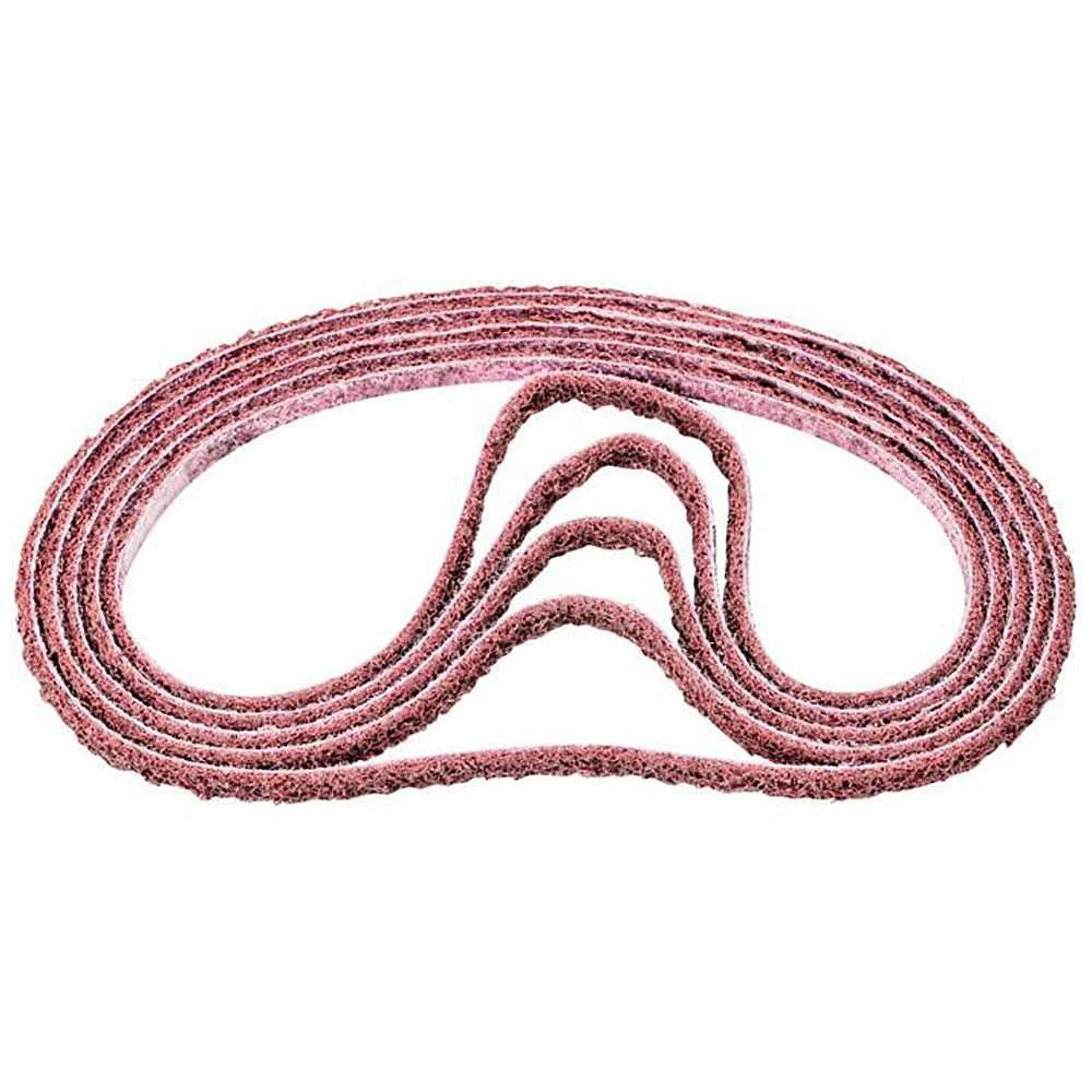 Schleifband - PFERD - Vlies - Korngröße 180 M - Bezeichnung VB 6/520 A 180 M - Maße (T x L) 6 x 520 mm - VE 10 Stk. - Preis per VE