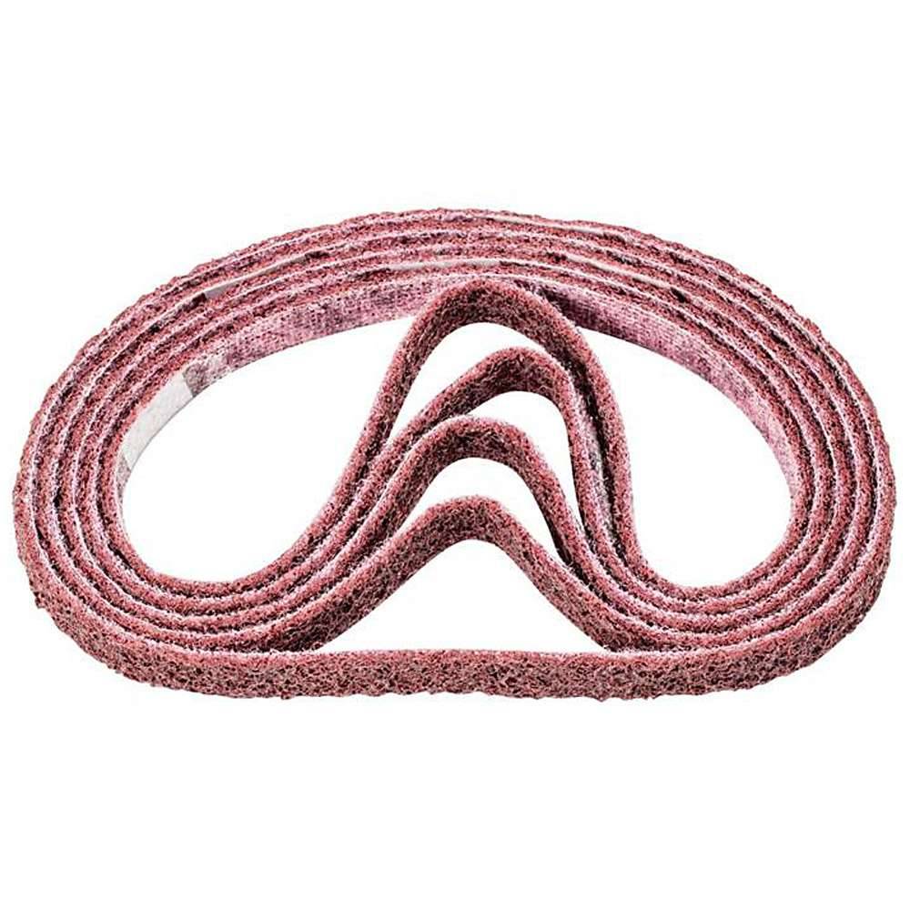 Schleifband - PFERD - Vlies - Korngröße 180 M - Bezeichnung VB 12/520 A 180 M - Maße (T x L) 12 x 520 mm - VE 10 Stk. - Preis per VE