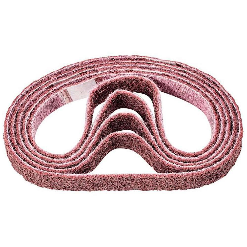 Schleifband - PFERD - Vlies - Korngröße 180 M - Bezeichnung VB 20/520 A 180 M - Maße (T x L) 20 x 520 mm - VE 5 Stk. - Preis per VE