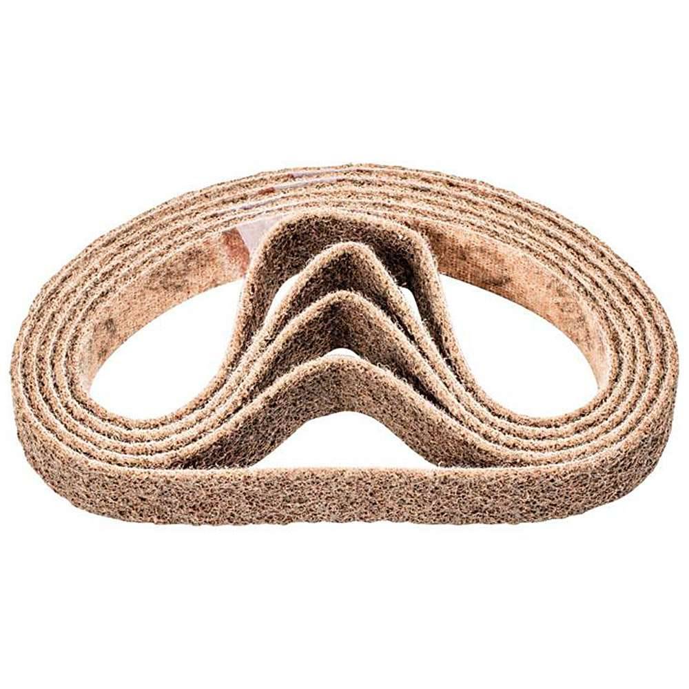 Schleifband - PFERD - Vlies - Korngröße 100 G - Bezeichnung VB 30/610 A 100 G - Maße (T x L) 30 x 610 mm - VE 5 Stk. - Preis per VE