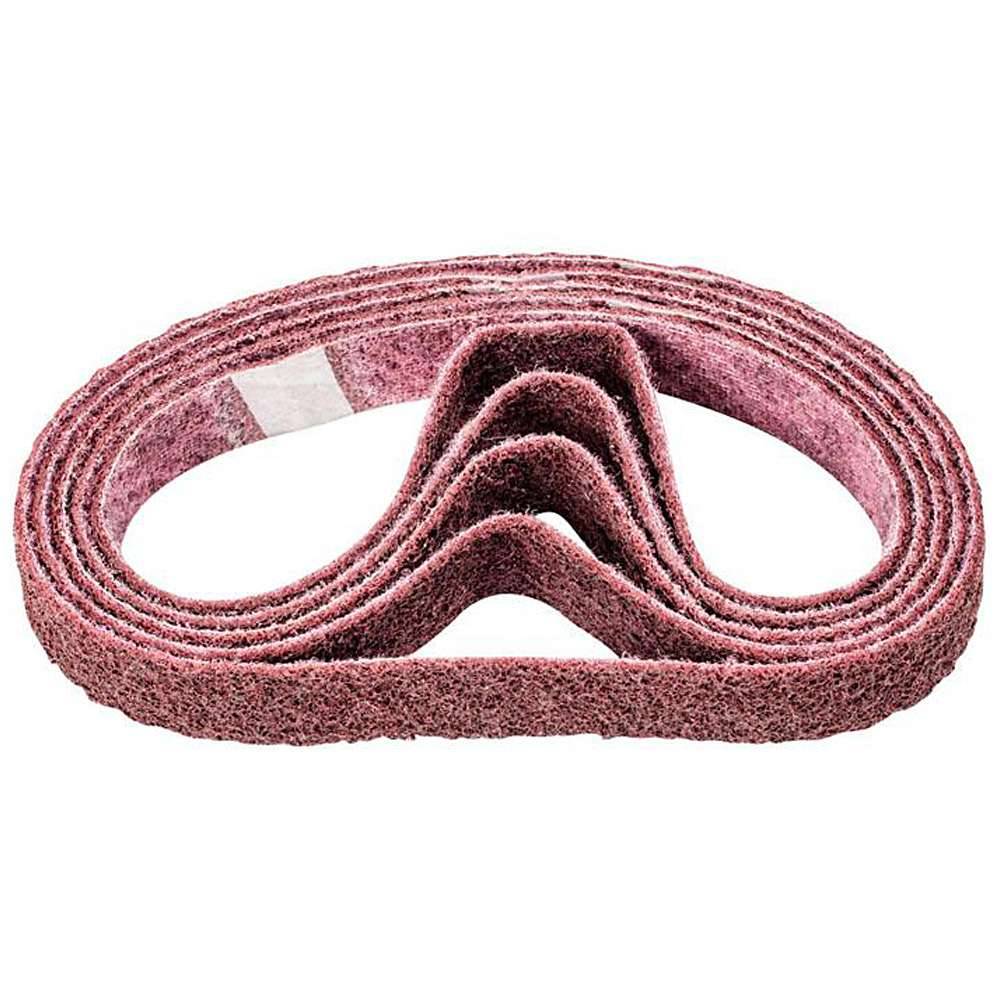 Schleifband - PFERD - Vlies - Korngröße 180 M - Bezeichnung VB 30/610 A 180 M - Maße (T x L) 30 x 610 mm - VE 5 Stk. - Preis per VE