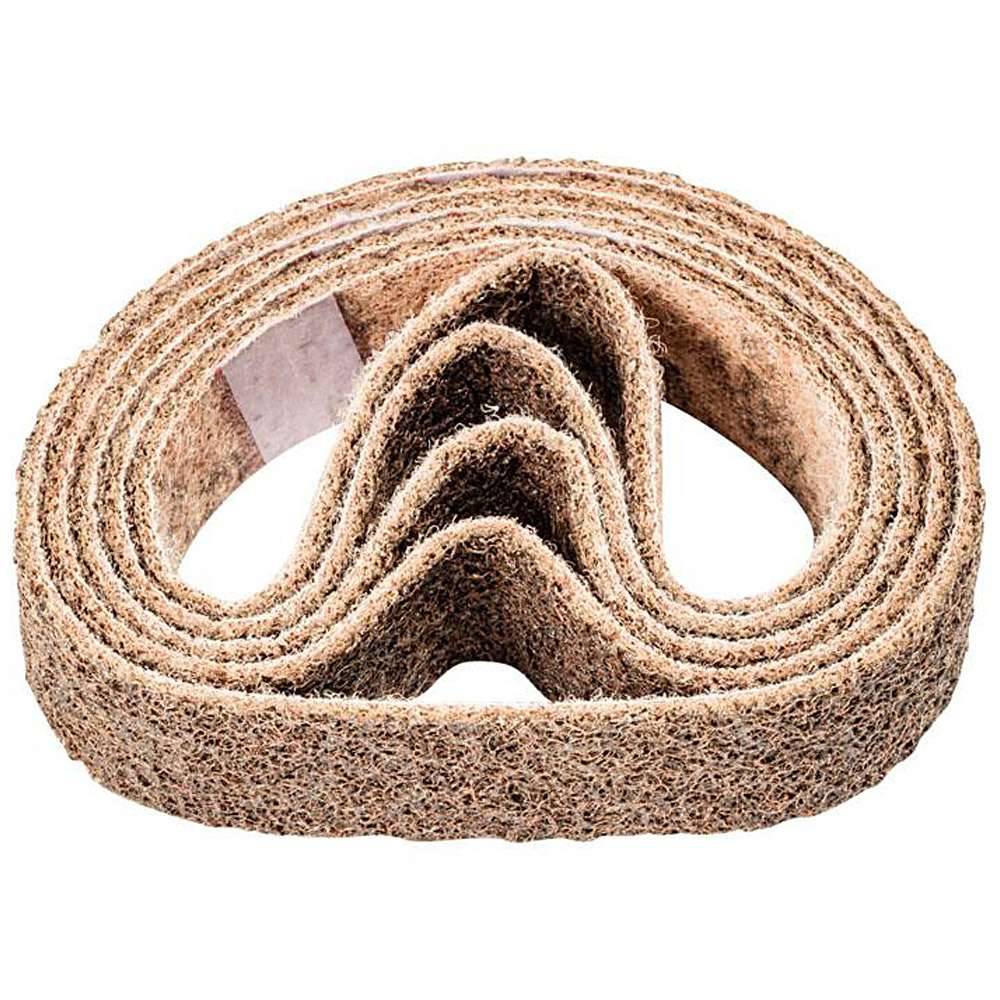 Schleifband - PFERD - Vlies - Korngröße 100 G - Bezeichnung VB 35/450 A 100 G - Maße (T x L) 35 x 450 mm - VE 10 Stk. - Preis per VE