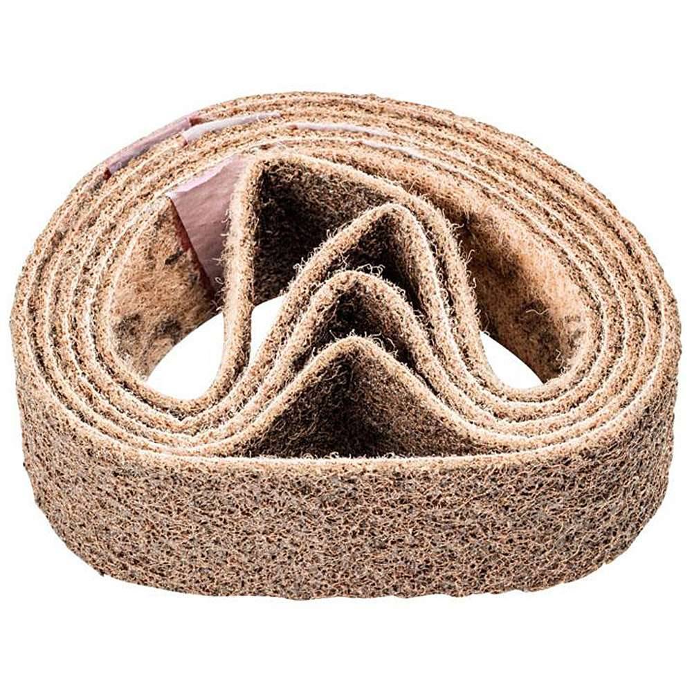Schleifband - PFERD - Vlies - Korngröße 100 G - Bezeichnung VB 50/450 A 100 G - Maße (T x L) 50 x 450 mm - VE 10 Stk. - Preis per VE