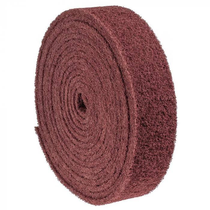 Vliesbandrolle - PFERD - VBR - Schleifmittel A - Länge 10 m - Breite 100 mm - Korngröße 80