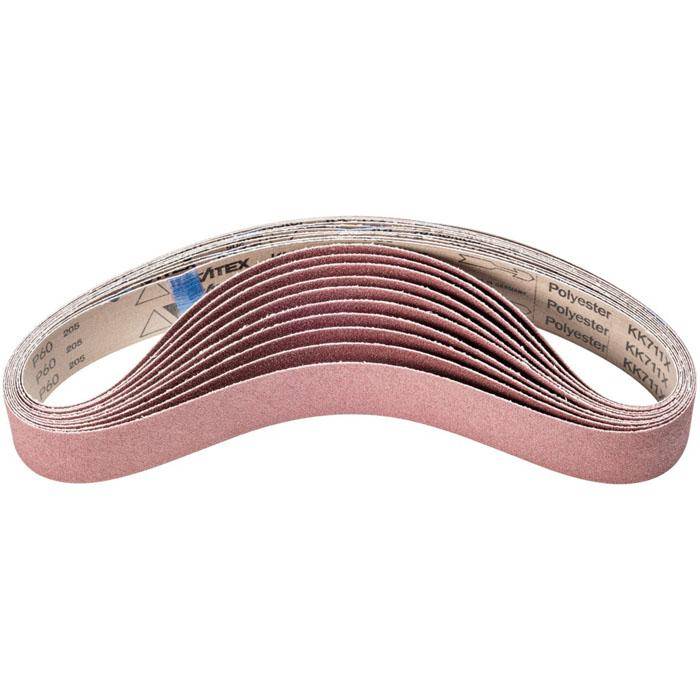 Schleifband - PFERD - Korund A - Korngröße 60 - Bezeichnung BA 50/1000 X A 60 - Maße 50 x 1000 mm - ISO 2976 - VE 10 Stk. - Preis per VE