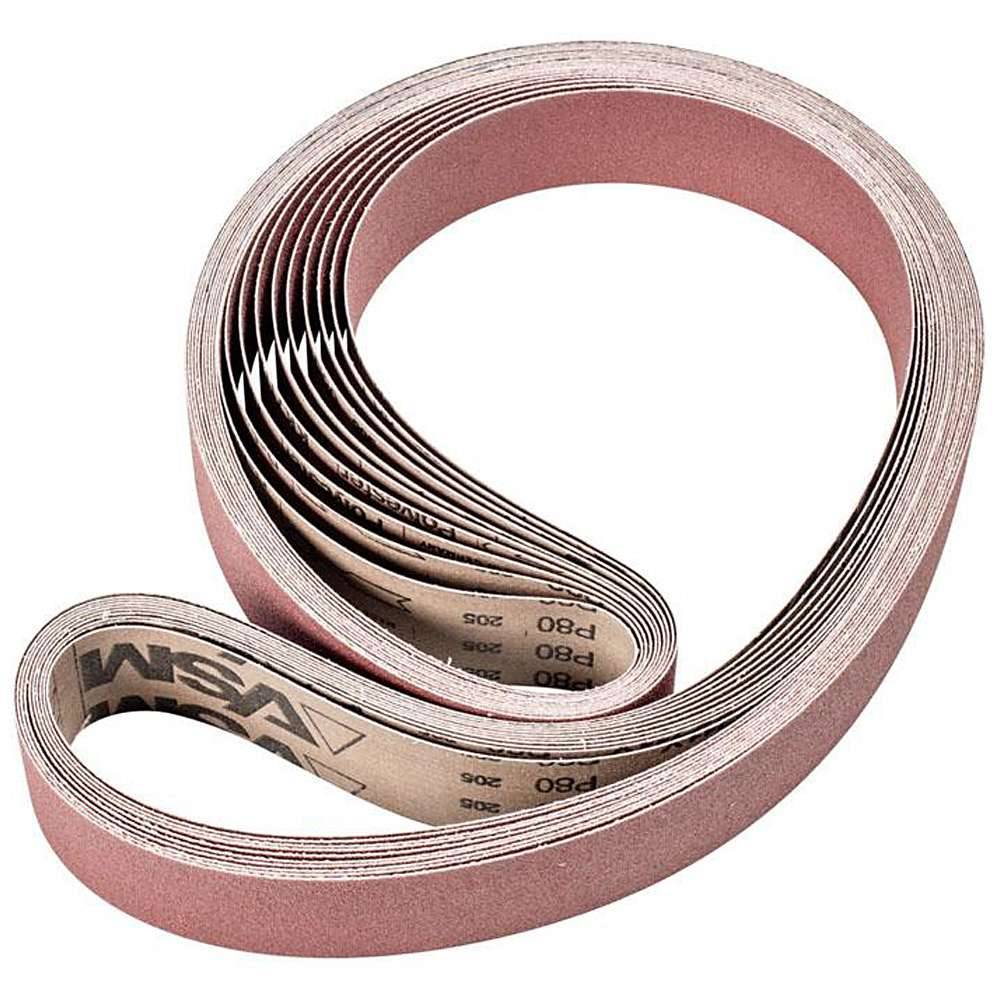Schleifband - PFERD - Korund A - Korngröße 80 - Bezeichnung BA 50/2000 X A 80 - Maße 50 x 2000 mm - ISO 2976 - VE 10 Stk. - Preis per VE