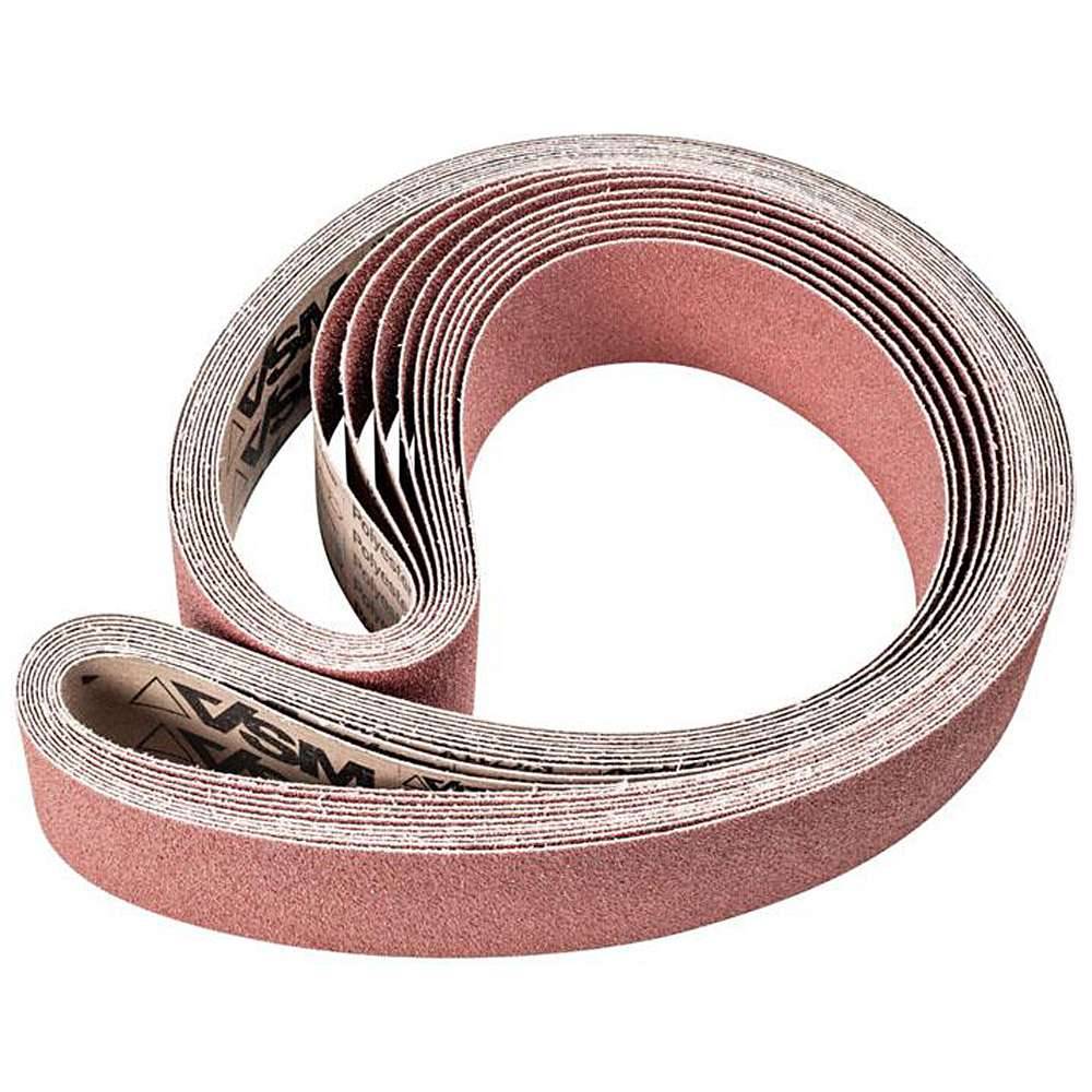 Schleifband - PFERD - Korund A - Korngröße 40 - Bezeichnung BA 75/2000 X A 40 - Maße 75 x 2000 mm - ISO 2976 - VE 10 Stk. - Preis per VE