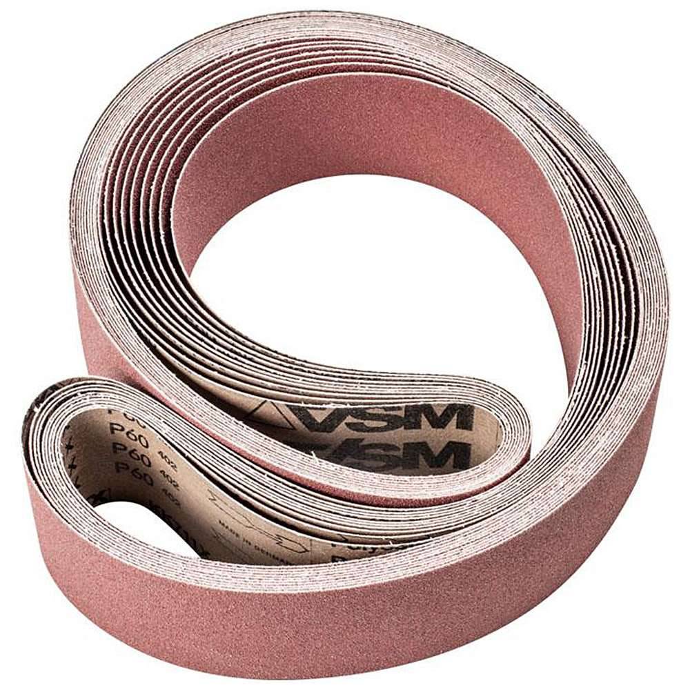 Schleifband - PFERD - Korund A - Korngröße 60 - Bezeichnung BA 75/2000 X A 60 - Maße 75 x 2000 mm - ISO 2976 - VE 10 Stk. - Preis per VE