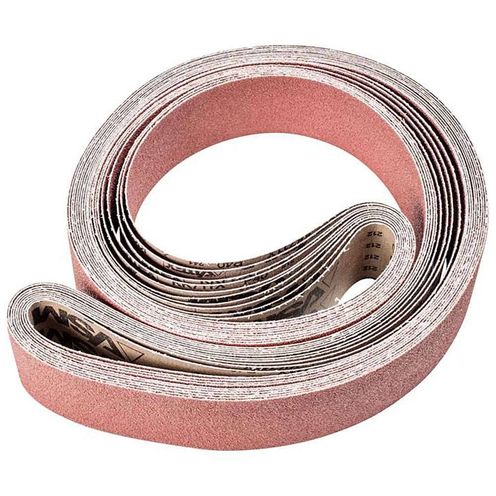 Schleifband - PFERD - Korund A - Korngröße 40 - Bezeichnung BA 75/2500 X A 40 - Maße 75 x 2500 mm - ISO 2976 - VE 10 Stk. - Preis per VE