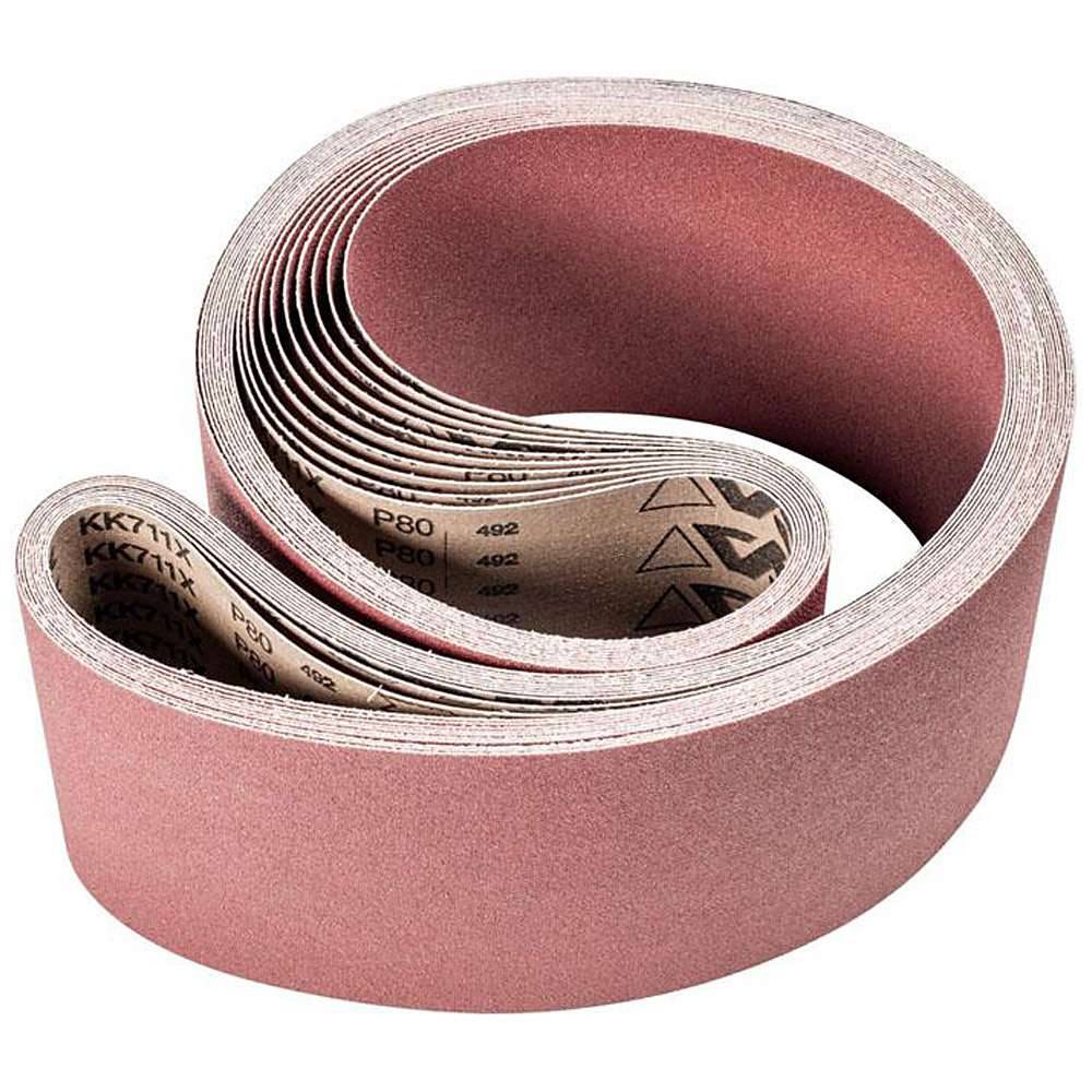 Schleifband - PFERD - Korund A - Korngröße 80 - Bezeichnung BA 150/2000 X A 80 - Maße 150 x 2000 mm - ISO 2976 - VE 10 Stk. - Preis per VE