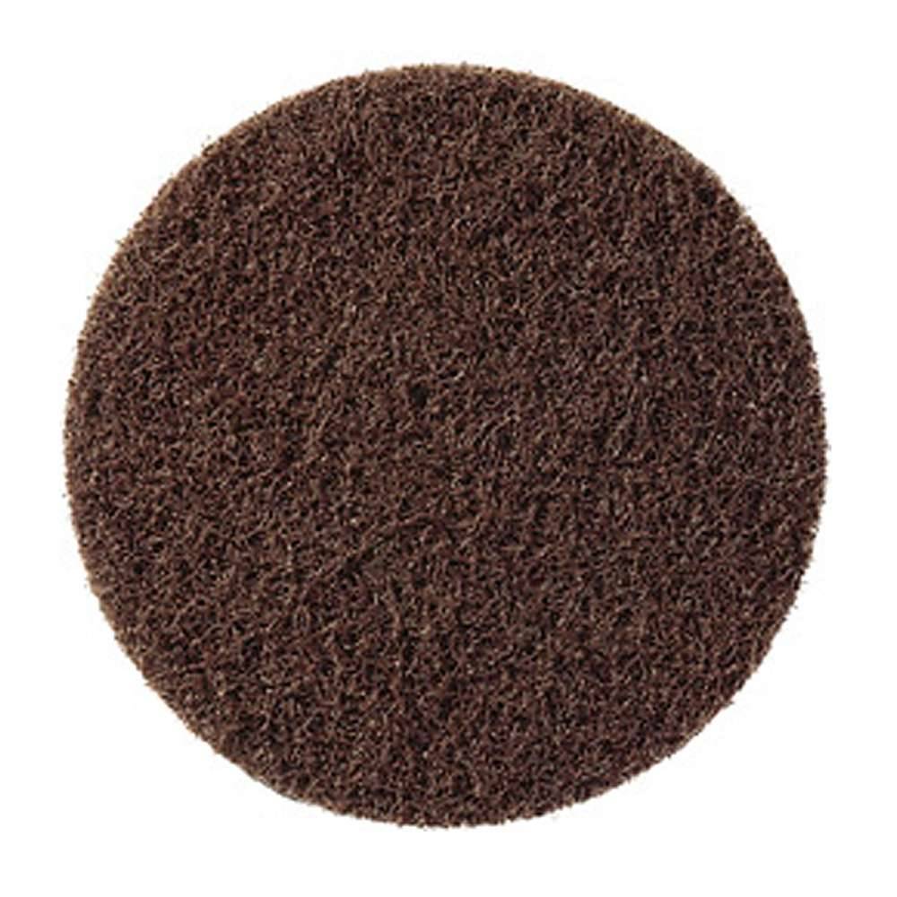 Vliesscheibe - NDS 800 - für Metall - Ø 125 mm - Feinheit: Grob - Braun - 10 Stück - Korund Korn - zum Reinigen, Entgraten & für Schweißnähte