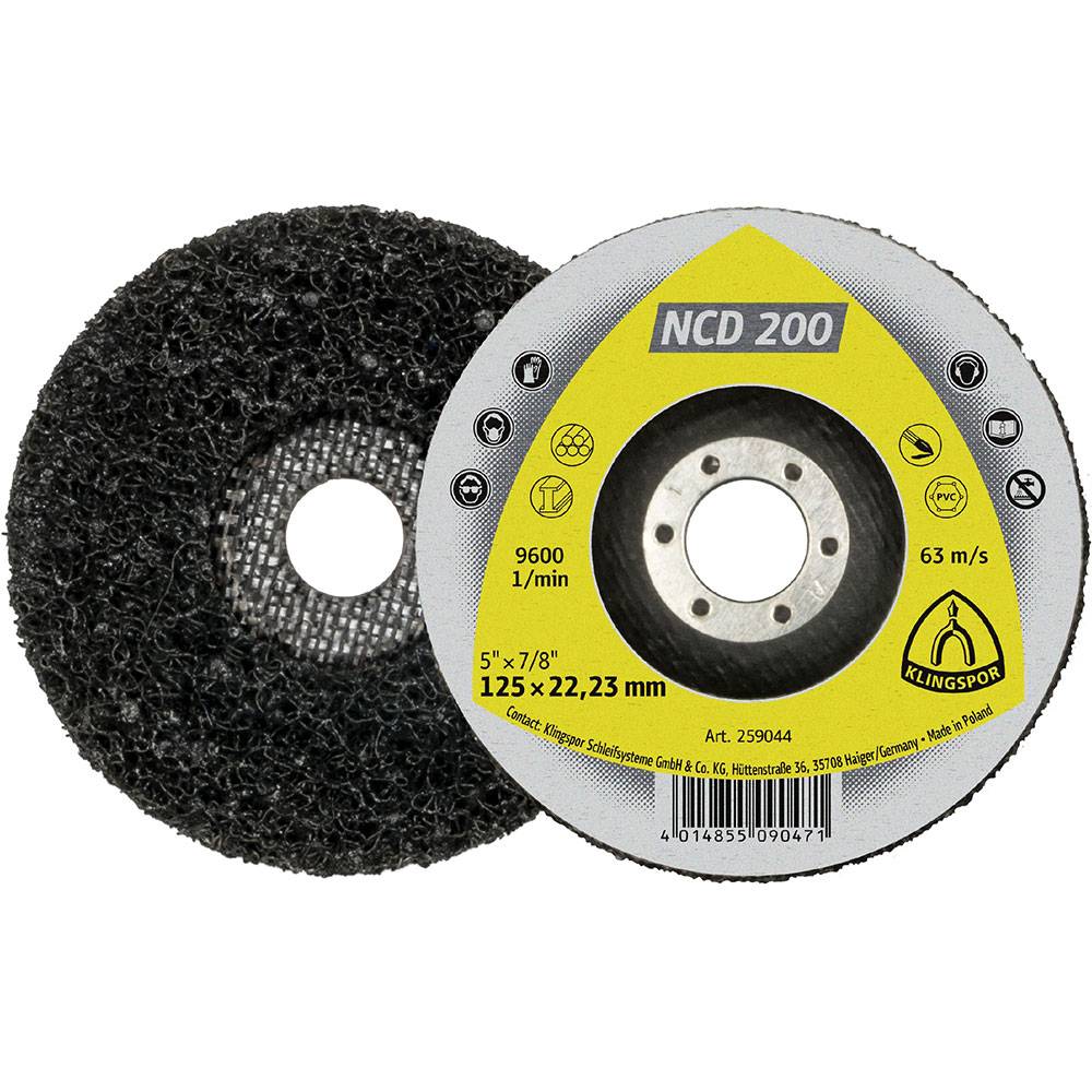 Reinigungsscheibe - NCD 200 - Ø 125 mm - Bohrung 22,23 mm - VE 5 Stück - Preis per VE