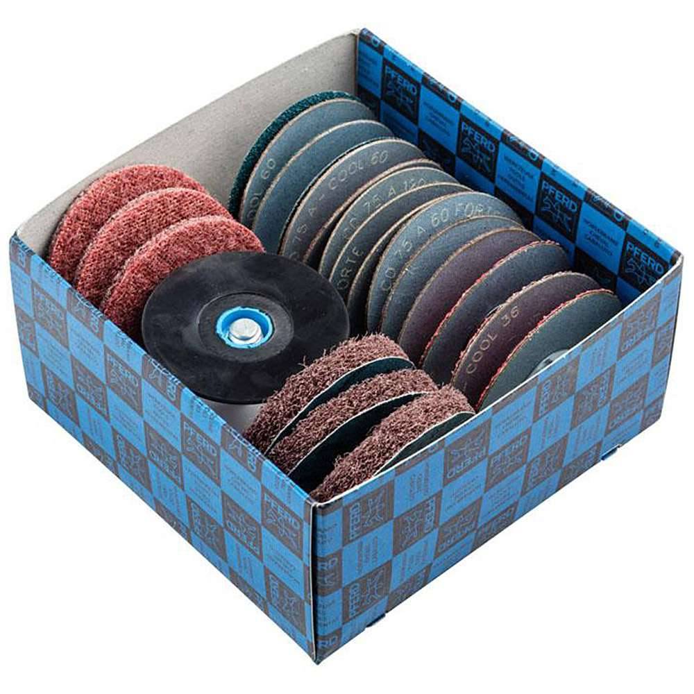 Schleifscheiben-Set - PFERD COMBIDISC®-SET 75 - Schleifscheiben-Ø 75 mm