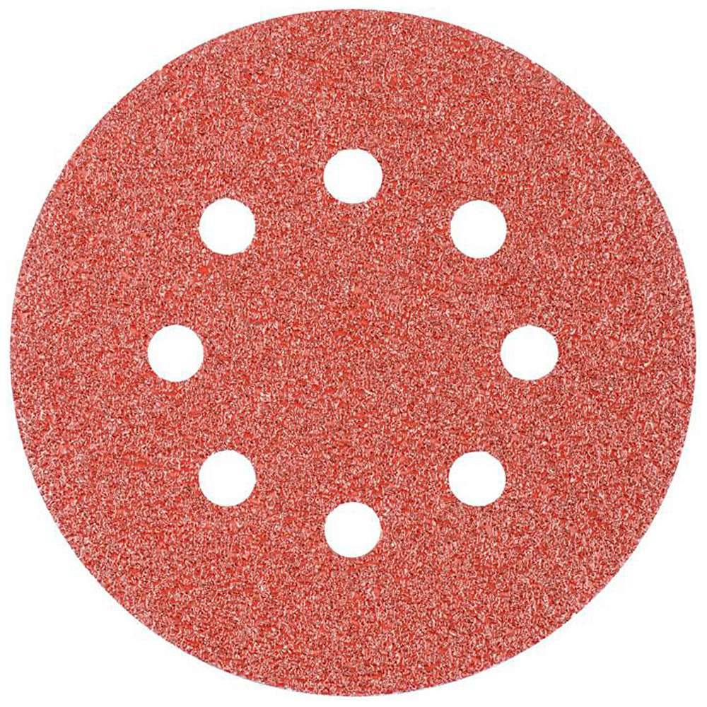 Klettscheibe - PFERD - Korund A - Ø 125 mm - Korngröße 40 - Bezeichnung KSS 125 8 L A 40 - Lochbild 8 L - VE 25 Stück - Preis per VE