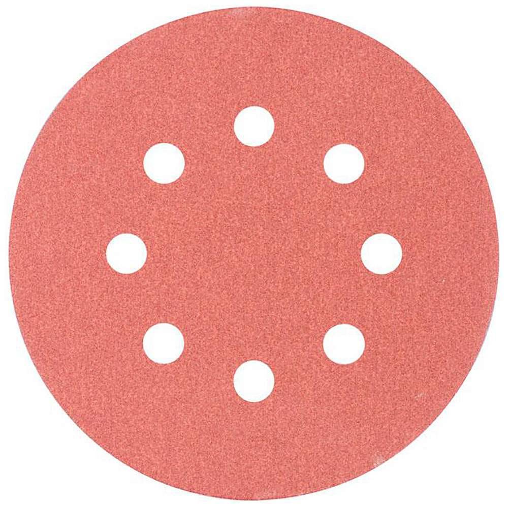 Klettscheibe - PFERD - Korund A - Ø 125 mm - Korngröße 180 - Bezeichnung KSS 125 8 L A 180 - Lochbild 8 L - VE 25 Stück - Preis per VE