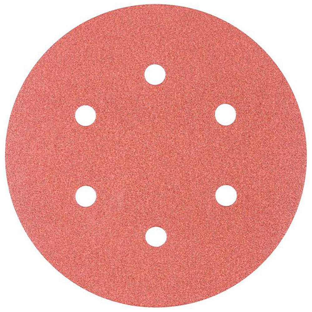Klettscheibe - PFERD - Korund A - Ø 150 mm - Korngröße 120 - Bezeichnung KSS 150 6 L A 120 - Lochbild 6 L - VE 25 Stück - Preis per VE