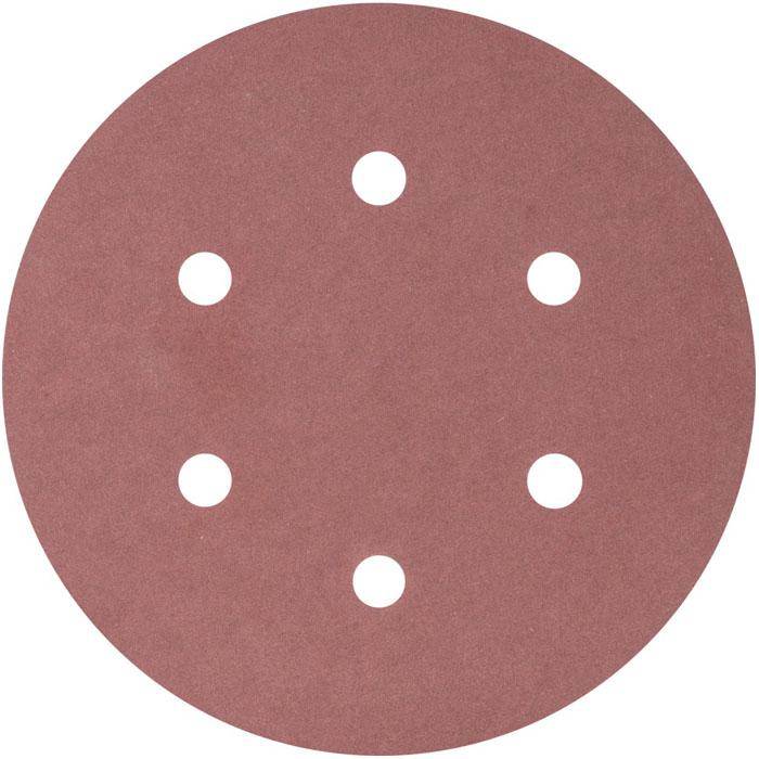 Klettscheibe - PFERD - Korund A - Ø 150 mm - Korngröße 400 - Bezeichnung KSS 150 6 L A 400 - Lochbild 6 L - VE 25 Stück - Preis per VE