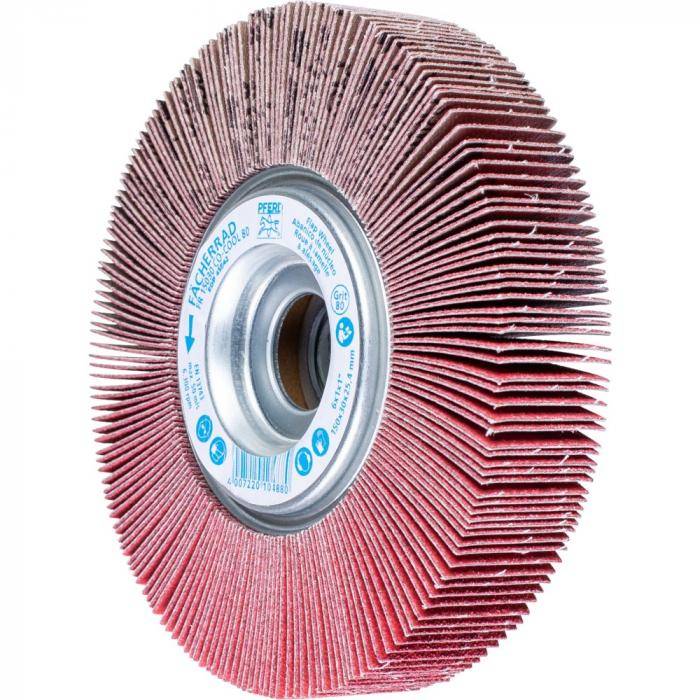PFERD Fächerrad FR 15030/25,4 CO-COOL 80 - CO-COOL - Außen-ø 150 mm - Bohrungs-ø - 25,4 mm - Korngröße 80 - VE 2 Stück - Preis per VE