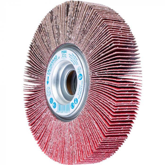 PFERD Fächerrad FR 16530/25,4 CO-COOL 60 - CO-COOL - Außen-ø 165 mm - Bohrungs-ø - 25,4 mm - Korngröße 60 - VE 2 Stück - Preis per VE