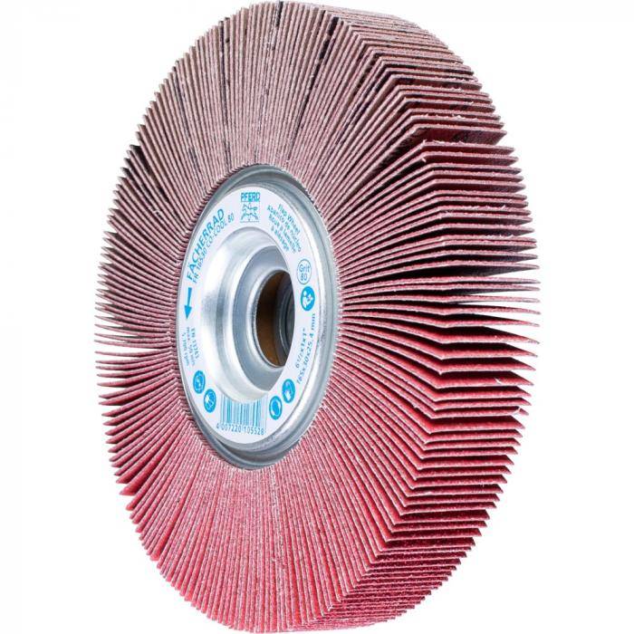 PFERD Fächerrad FR 16530/25,4 CO-COOL 80 - CO-COOL - Außen-ø 165 mm - Bohrungs-ø - 25,4 mm - Korngröße 80 - VE 2 Stück - Preis per VE