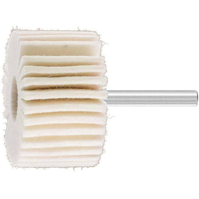 Schleifräder - PFERD - mit Filzlamellen - zur Vor- und Hochglanzpolitur - Bezeichnung - FLS 5030/6 W - VE 5 Stück - Preis per VE