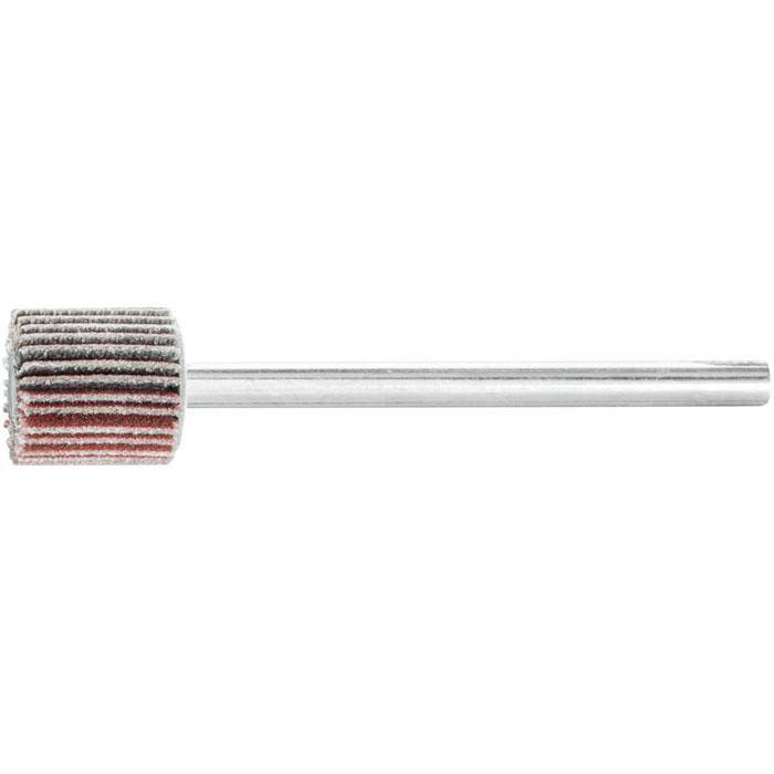 Fächerschleifer - PFERD - Korund A - Maße (D x T) 10 mm - Korngröße 320 - Bezeichnung F 1010/3 A 320 - empf. Drehzahl 38000 min-¹ - max. zul. Dre