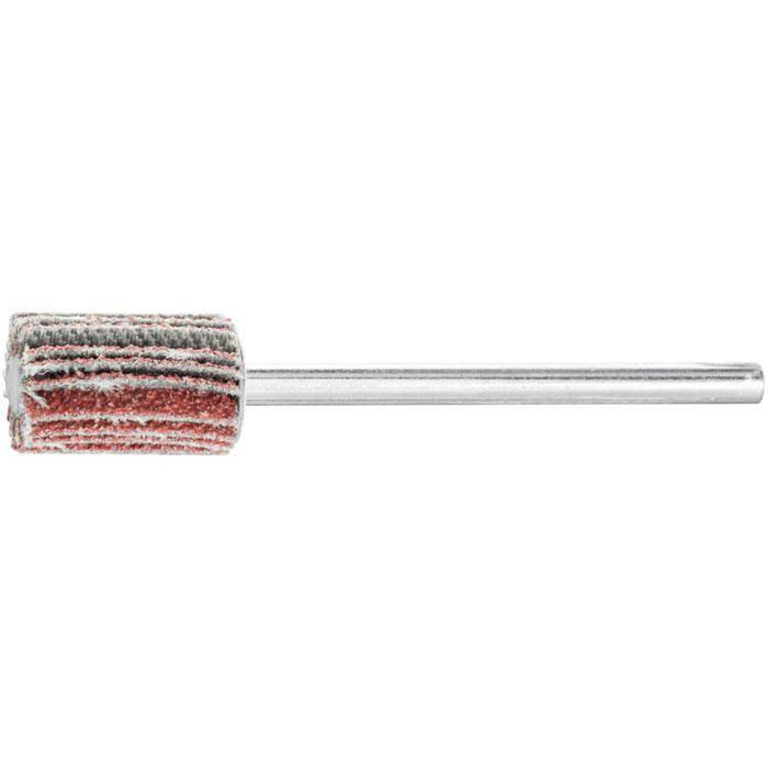 Fächerschleifer - PFERD - Korund A - Maße (D x T) 10 x 15 mm - Korngröße 60 - Bezeichnung F 1015/3 A 60 - empf. Drehzahl 38000 min-¹ - max. zul.