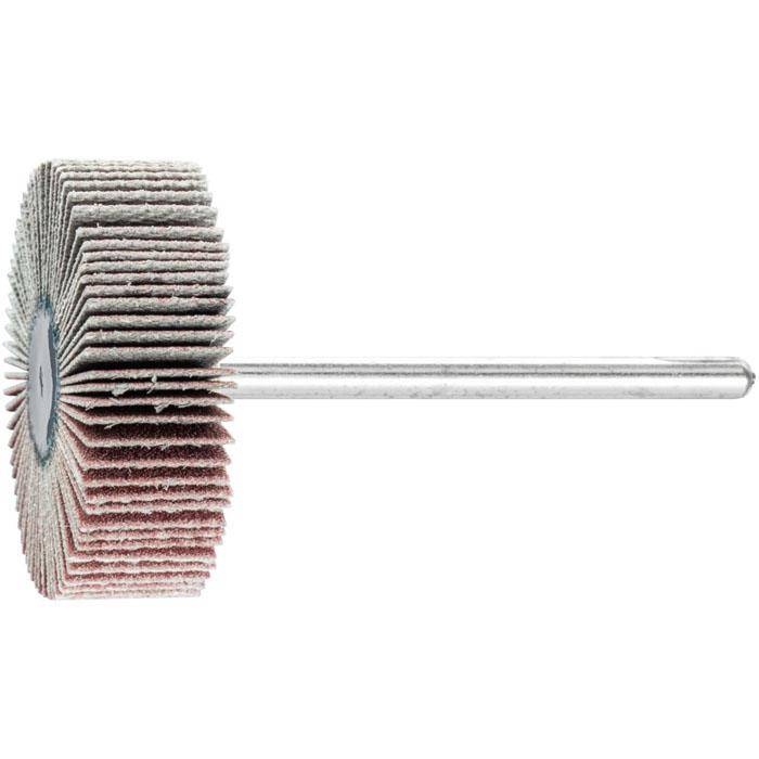 Fächerschleifer - PFERD - Korund A - Maße (D x T) 30 x 10 mm - Korngröße 320 - Bezeichnung F 3010/3 A 320 - empf. Drehzahl 12000 min-¹ - max. zul