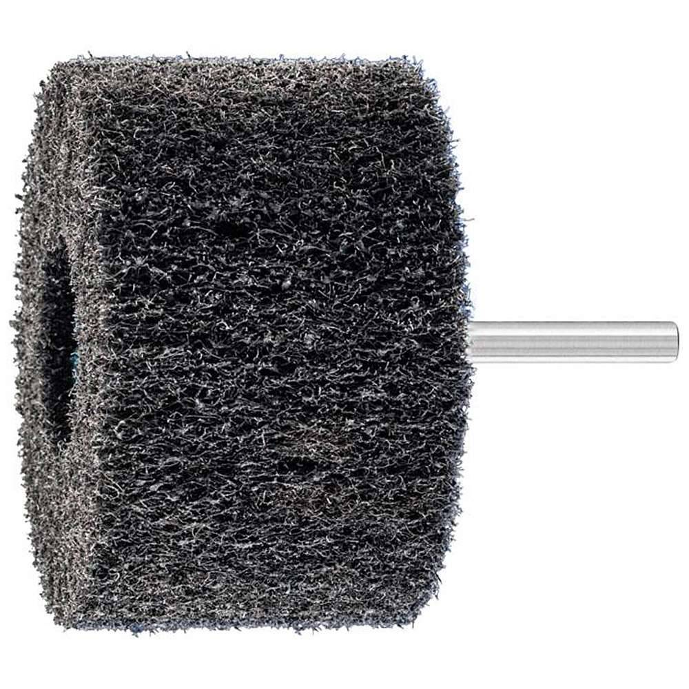 Schleifräder - PFERD POLINOX® - für Metalle, Buntmetalle, INOX - Siliciumcarbid - Bezeichnung PNL 8050/6 SiC 100 - Besatzmaße (D x T) 80 x 50 mm