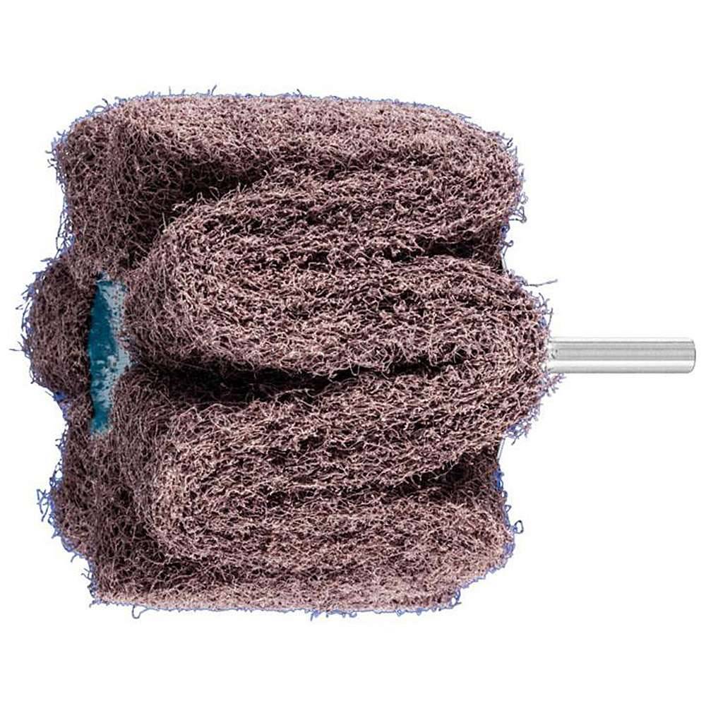 Schleifräder - PFERD POLINOX® - für Strichmattierungen - Korund - Bezeichnung PNG 8050/6 A 100 - Besatzmaße (D x T) 80 x 50 mm - Korngröße 100 -