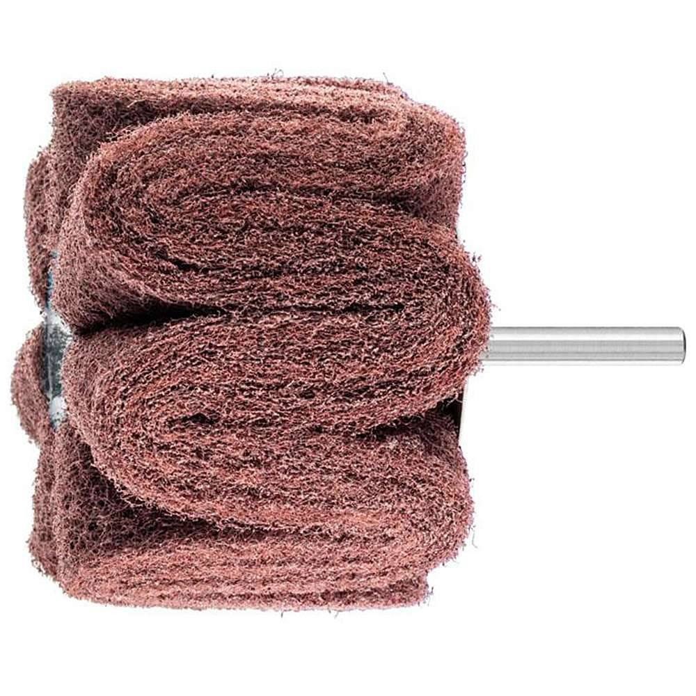 Schleifräder - PFERD POLINOX® - für Strichmattierungen - Korund - Bezeichnung PNG 8050/6 A 180 - Besatzmaße (D x T) 80 x 50 mm - Korngröße 180 -
