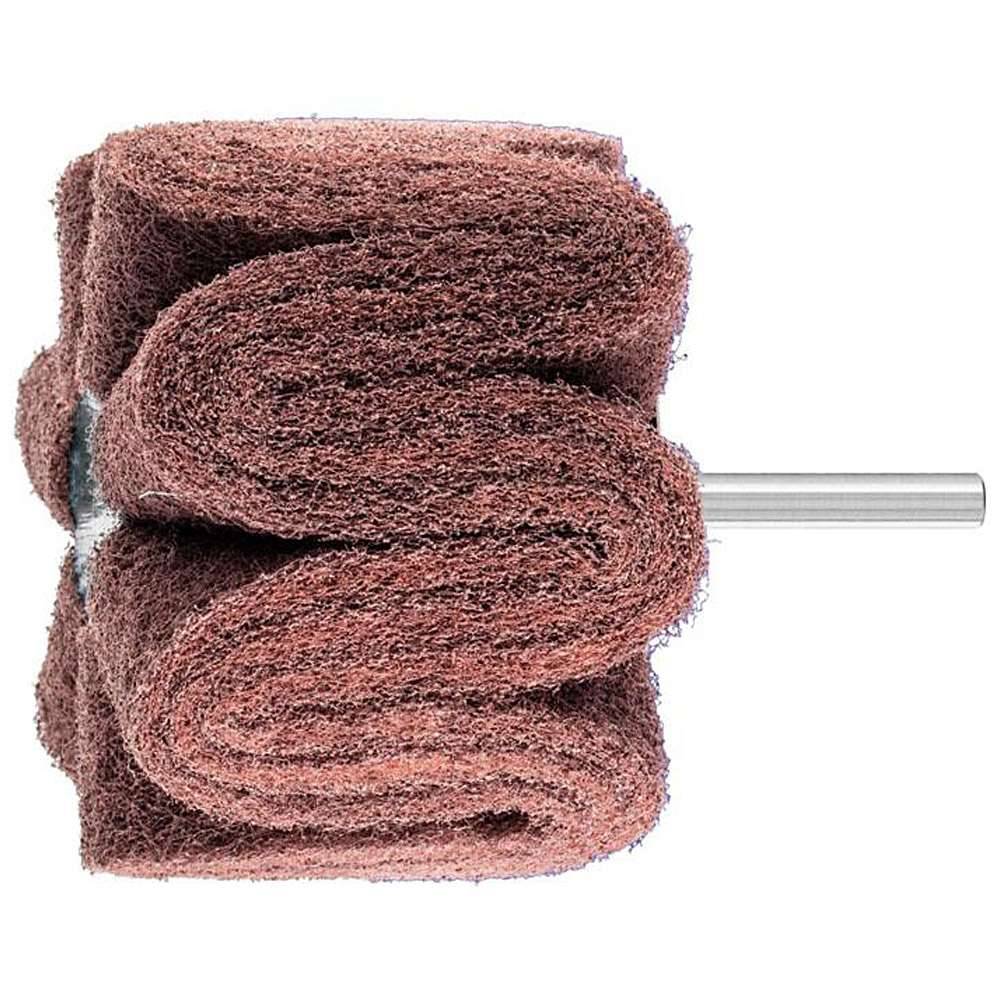 Schleifräder - PFERD POLINOX® - für Strichmattierungen - Korund - Bezeichnung PNG 8050/6 A 280 - Besatzmaße (D x T) 80 x 50 mm - Korngröße 280 -