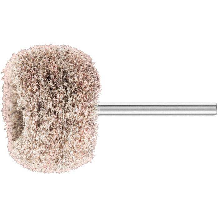 Schleifräder - PFERD POLINOX® - Schaft-Ø 3 mm - zur Konturbearbeitung - Bezeichnung PNR 3020/3 A 100 - Besatzmaße (D x T) 30 x 20 mm - Korngröße