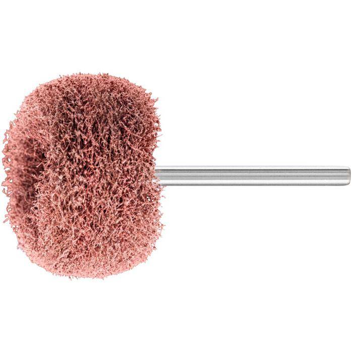 Schleifräder - PFERD POLINOX® - Schaft-Ø 3 mm - zur Konturbearbeitung - Bezeichnung PNR 3020/3 A 180 - Besatzmaße (D x T) 30 x 20 mm - Korngröße
