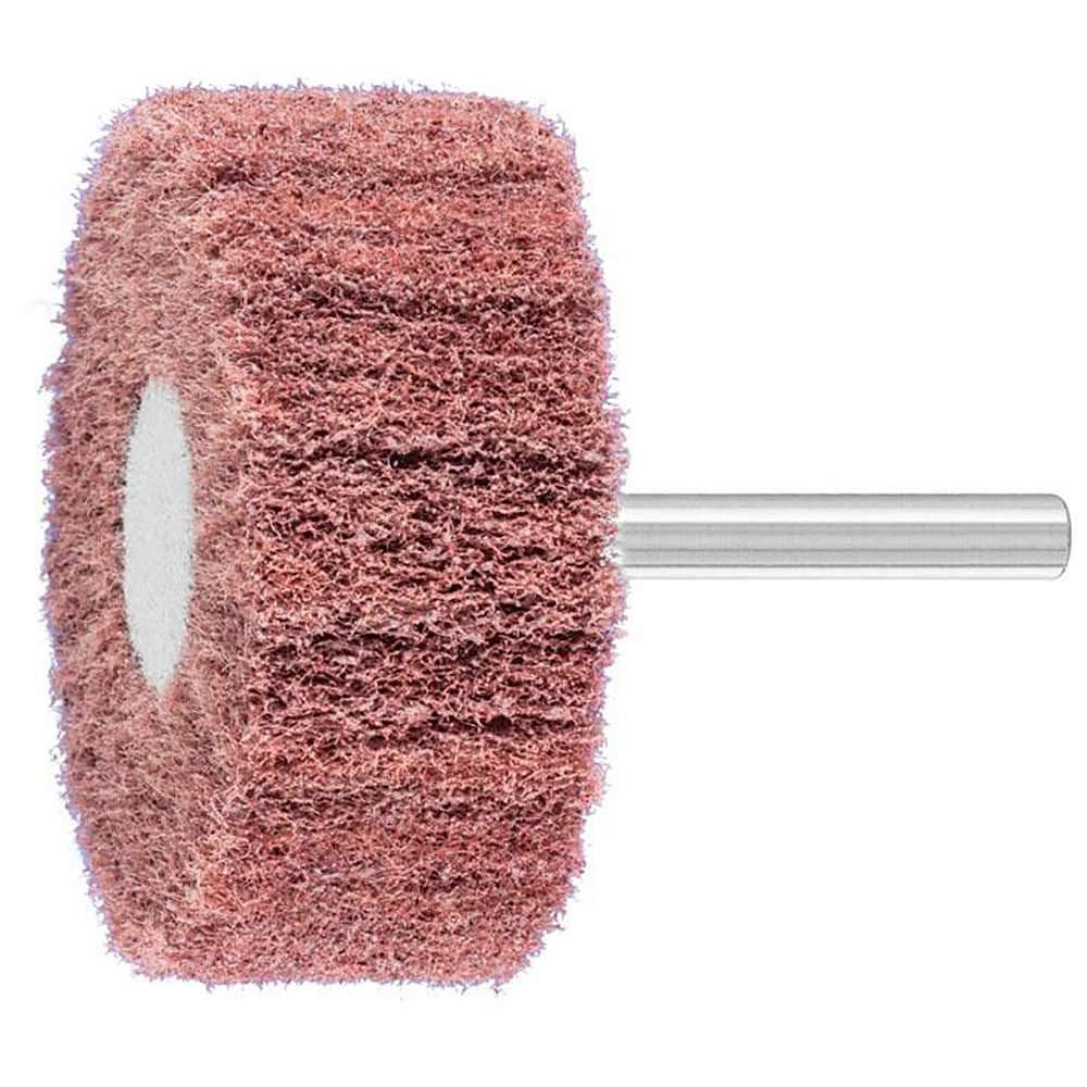 Schleifräder - PFERD POLINOX® - für Metalle, Buntmetalle, INOX - Korund - Bezeichnung PNL 6025/6 A 180 - Besatzmaße (D x T) 60 x 25 mm - Korngrö