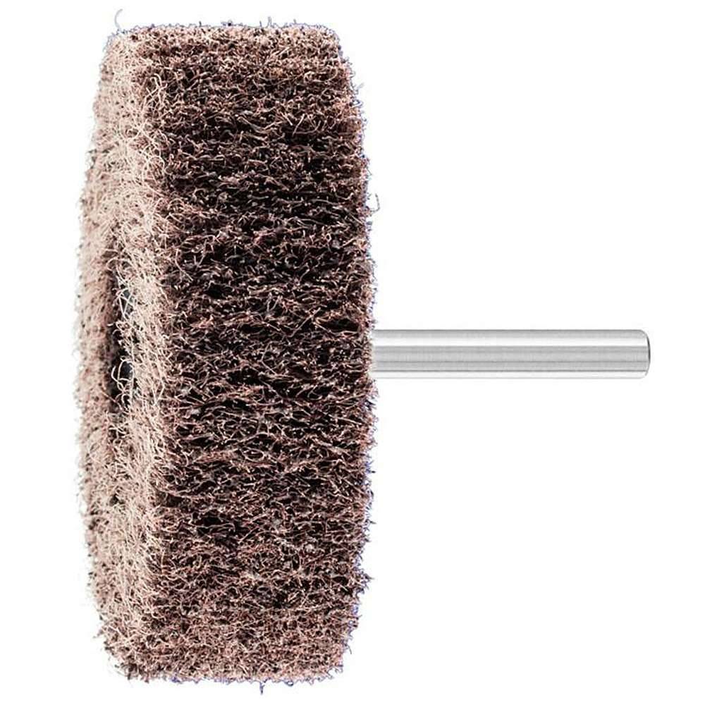 Schleifräder - PFERD POLINOX® - für Metalle, Buntmetalle, INOX - Korund - Bezeichnung PNL 8025/6 A 100 - Besatzmaße (D x T) 80 x 25 mm - Korngrö