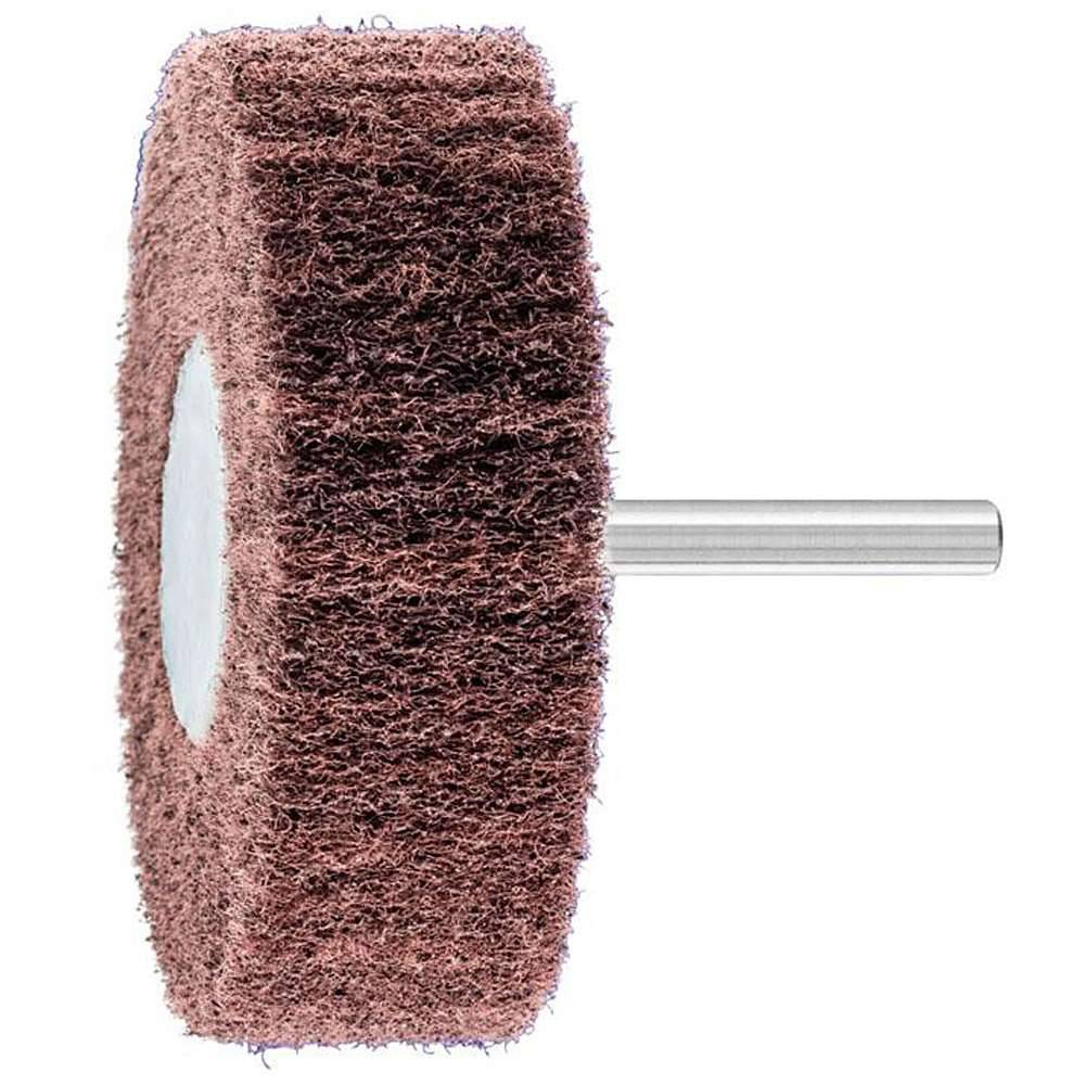 Schleifräder - PFERD POLINOX® - für Metalle, Buntmetalle, INOX - Korund - Bezeichnung PNL 8025/6 A 180 - Besatzmaße (D x T) 80 x 25 mm - Korngrö