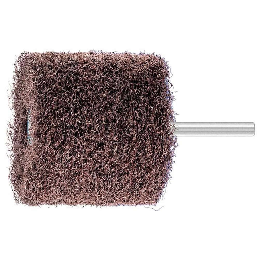 Schleifräder - PFERD POLINOX® - Schaft-Ø 6 mm - zur Konturbearbeitung - Bezeichnung PNR 6050/6 A 100 - Besatzmaße (D x T) 60 x 50 mm - Korngröße