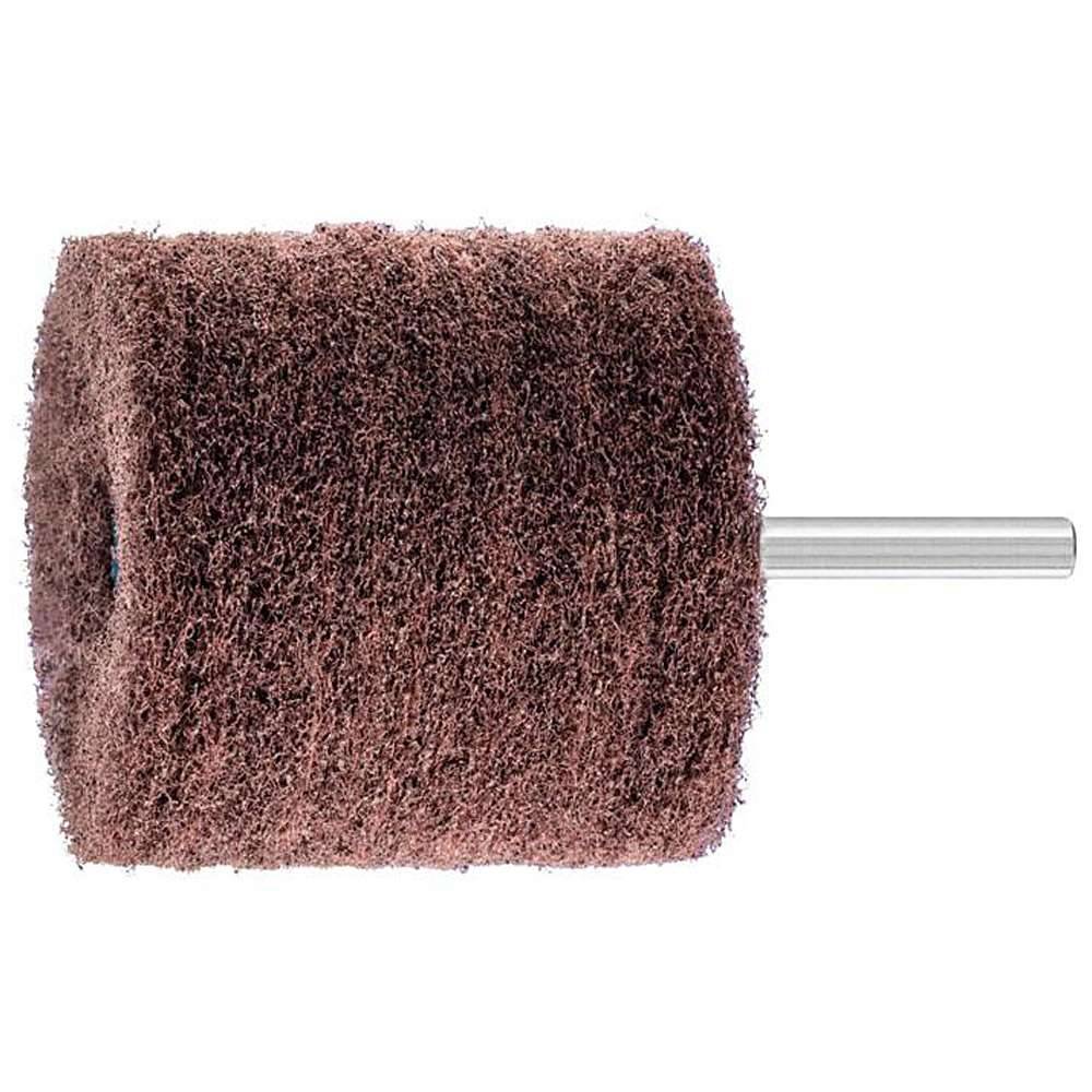 Schleifräder - PFERD POLINOX® - Schaft-Ø 6 mm - zur Konturbearbeitung - Bezeichnung PNR 6050/6 A 280 - Besatzmaße (D x T) 60 x 50 mm - Korngröße