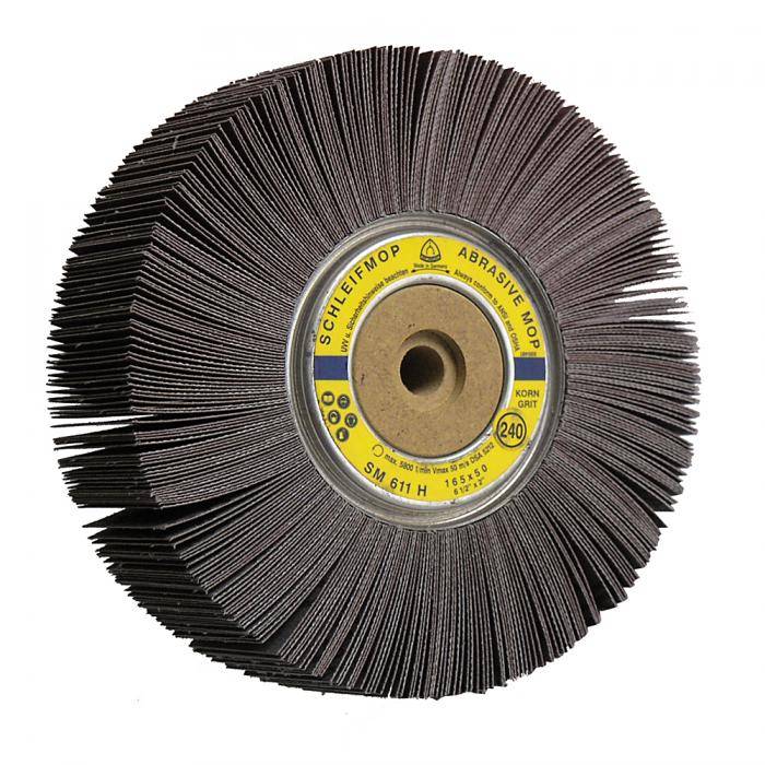 Schleifmoprad SM 611 H - Durchmesser 165 mm - Breite 50 mm - Korn 80 - VE 3 Stück - Preis per VE