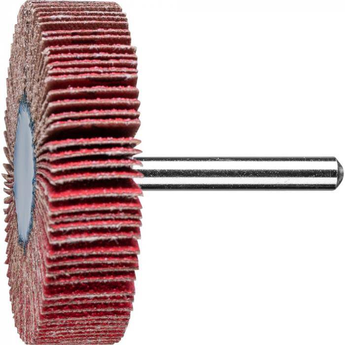 PFERD Fächerschleifer F 6015/6 CO-COOL 80 - Keramikkorn CO-COOL - Außen-ø 60 mm - Schaft-ø 6 mm - Korngröße 80 - VE 10 Stück - Preis per VE