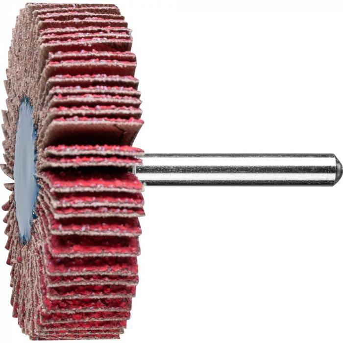 PFERD Fächerschleifer F 6015/6 CO-COOL 40 - Keramikkorn CO-COOL - Außen-ø 60 mm - Schaft-ø 6 mm - Korngröße 40 - VE 10 Stück - Preis per VE