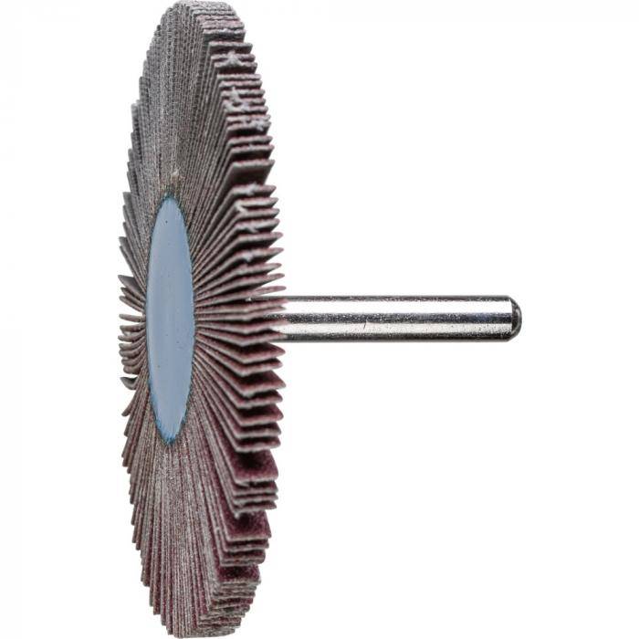 PFERD Fächerschleifer F 8005/6 A 80 - Korund A - Außen-ø 80 mm - Schaft-ø 6 mm - Korngröße 80 - VE 10 Stück - Preis per VE