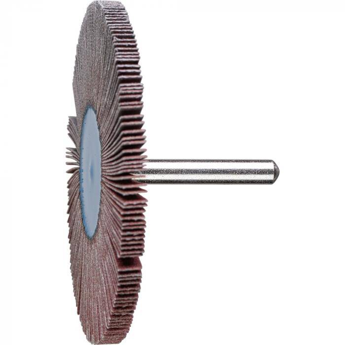 PFERD Fächerschleifer F 8005/6 A 150 - Korund A - Außen-ø 80 mm - Schaft-ø 6 mm - Korngröße 150 - VE 10 Stück - Preis per VE