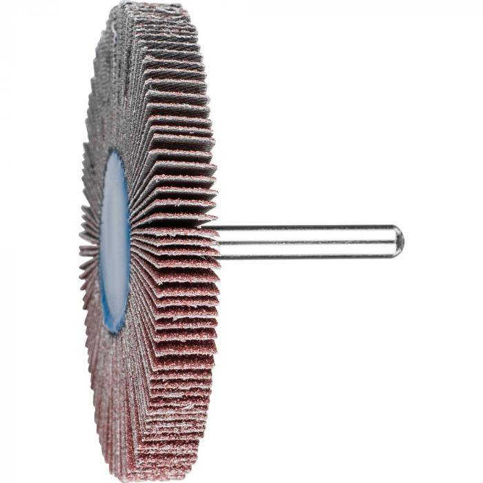 PFERD Fächerschleifer F 8010/6 A 60 - Korund A - Außen-ø 80 mm - Schaft-ø 6 mm - Korngröße 60 - VE 10 Stück - Preis per VE