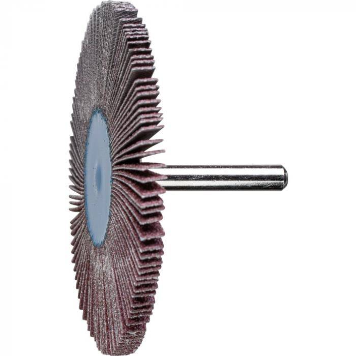 PFERD Fächerschleifer F 8005/6 A 60 - Korund A - Außen-ø 60 mm - Schaft-ø 6 mm - Korngröße 60 - VE 10 Stück - Preis per VE