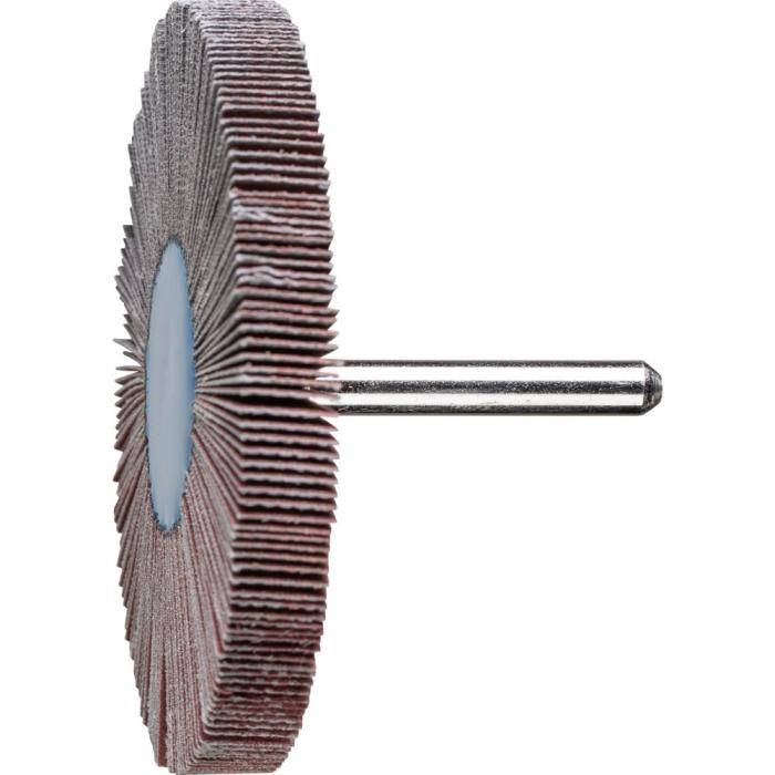 PFERD Fächerschleifer F 8010/6 A 320 - Korund A - Außen-ø 80 mm - Schaft-ø 6 mm - Korngröße 320 - VE 10 Stück - Preis per VE