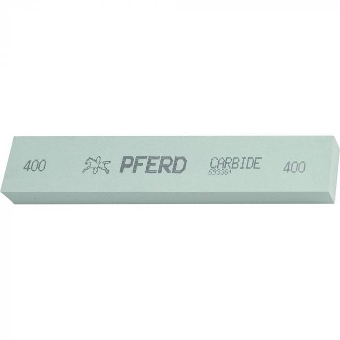 PFERD Schleif- und Polierstein - CARBIDE - vierkant - 25 x 13 mm - Länge 150 mm - Korngröße 400 - Preis per VE